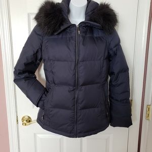 Navy Calvin Klein Size small down jacket